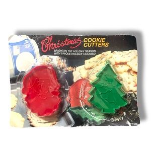 New! Vintage! Christmas cookie cutters set of 2